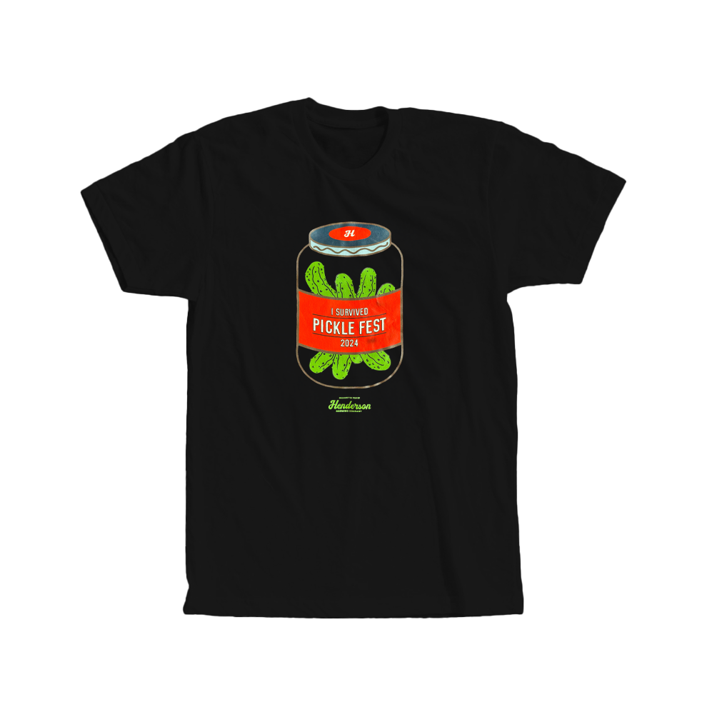 'I Survived Picklefest 2024' T-Shirt (Black)