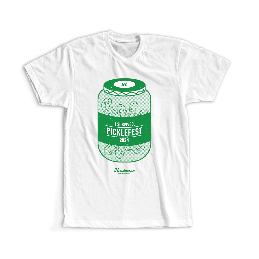 'I Survived Picklefest 2024' T-Shirt (White)
