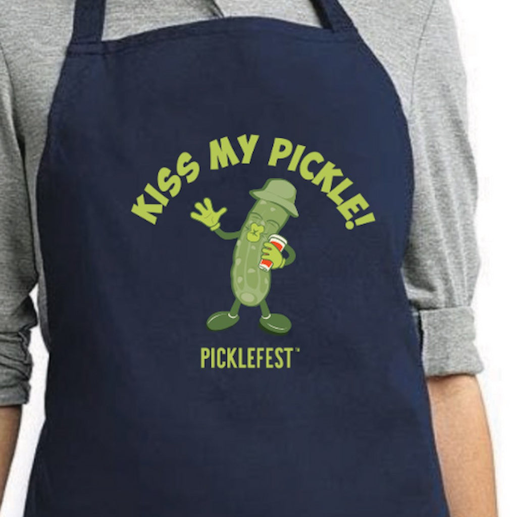 "Kiss My Pickle" Apron