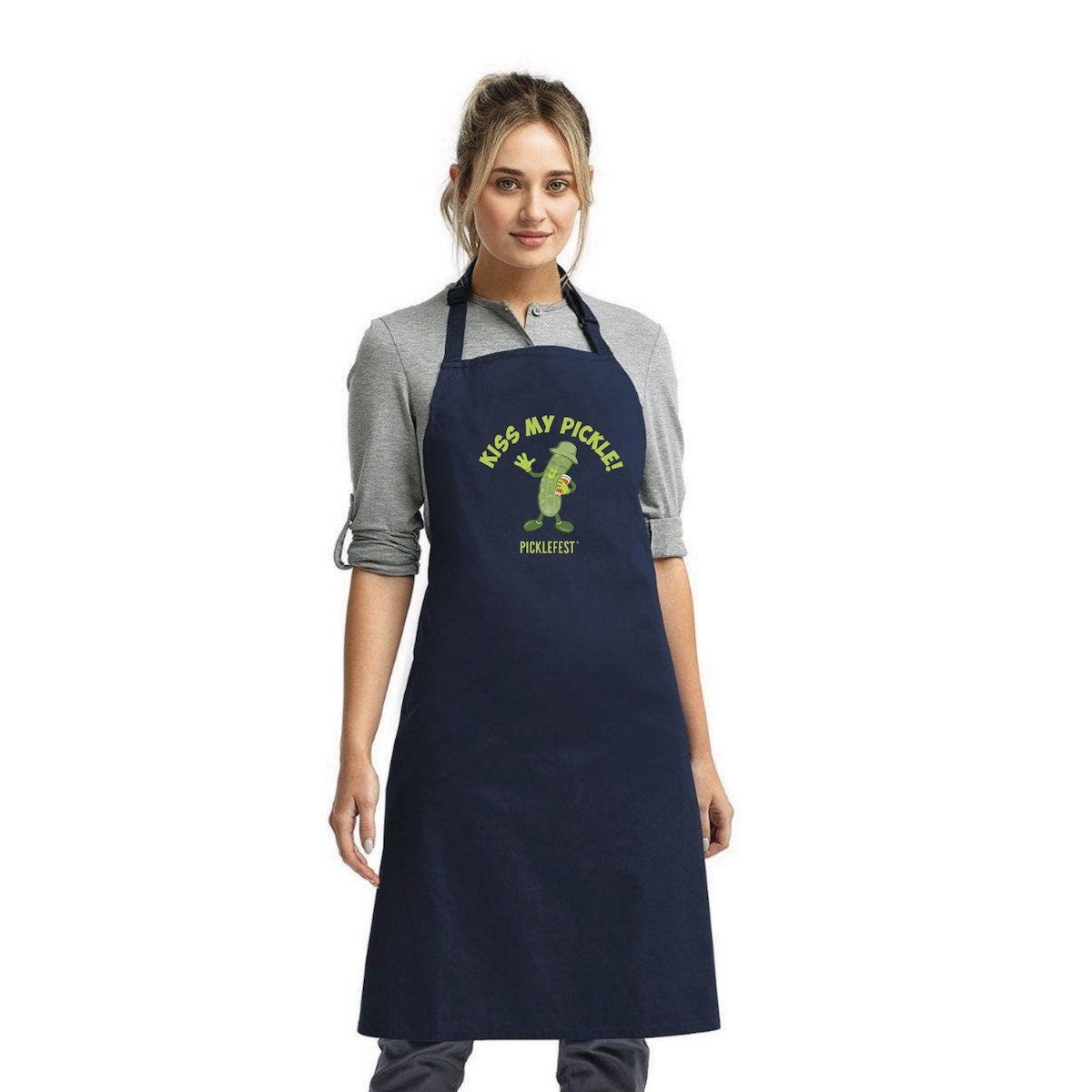 "Kiss My Pickle" Apron