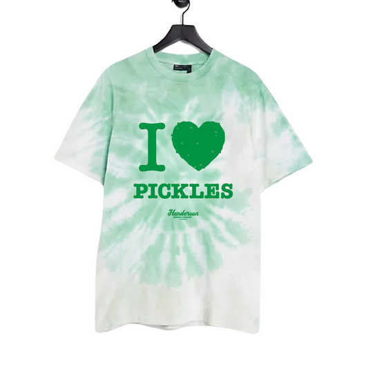 'I Heart Pickles' T-Shirt (Tie Dye)