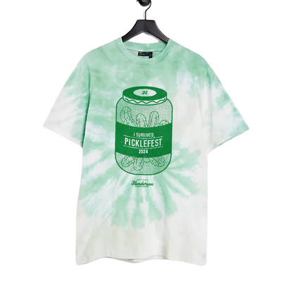 'I Survived Picklefest 2024' T-Shirt (Tie Dye)