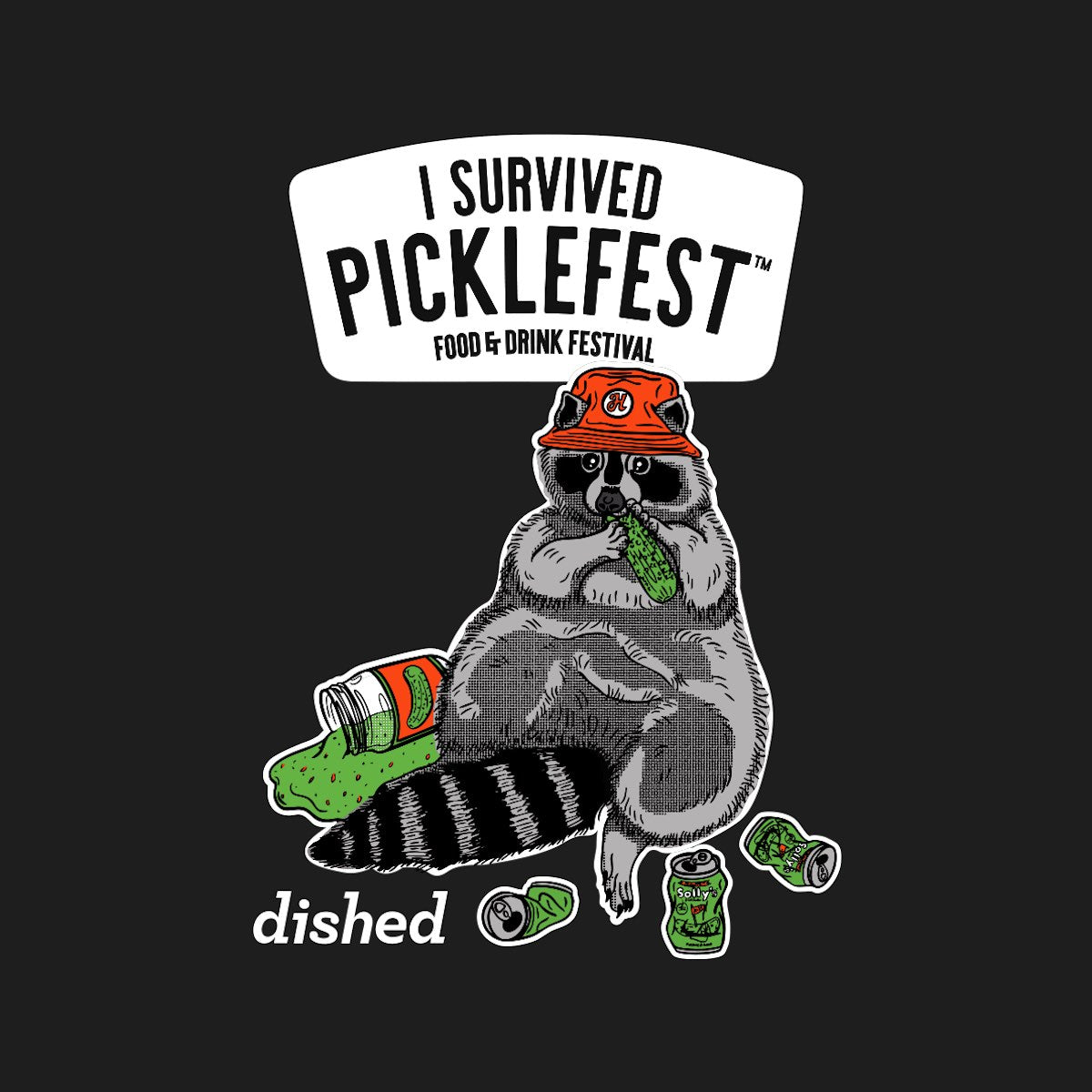 Pickled Raccoon Tote Bag